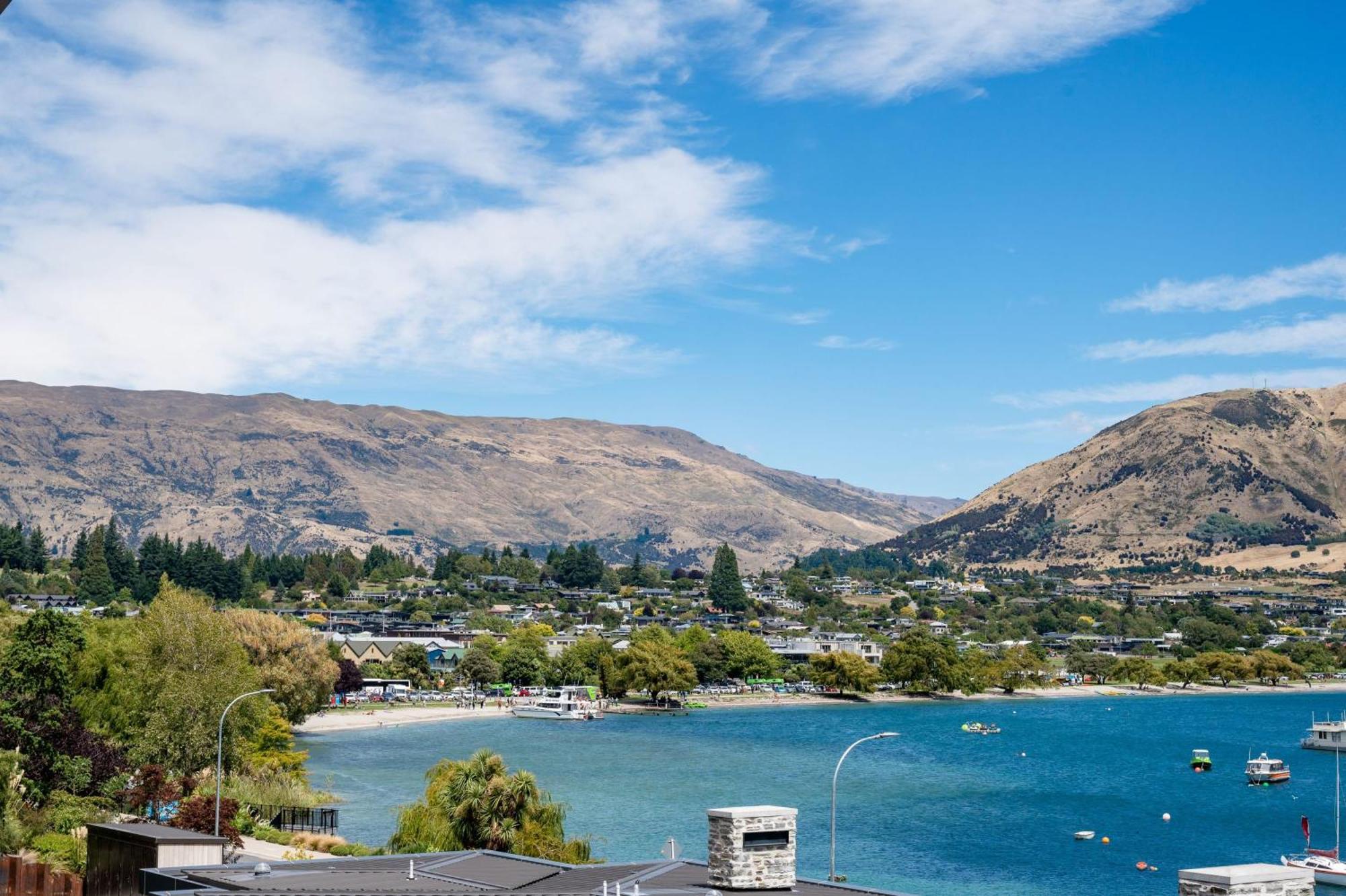Lakeside Luxury 2 Bedroom Apartment Wanaka Dış mekan fotoğraf